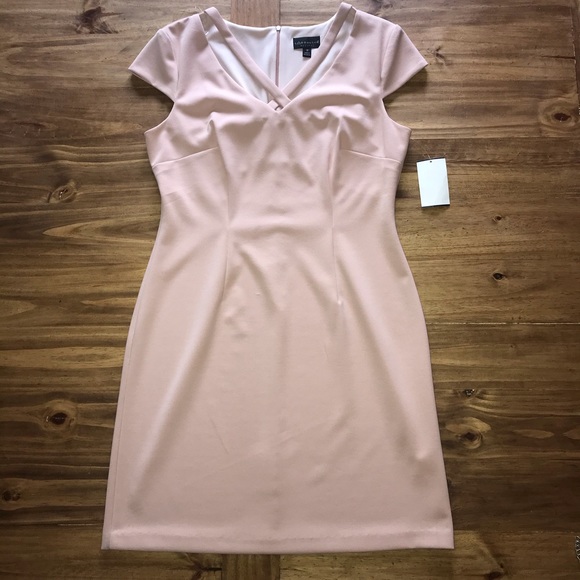 NWT: Peach Connected Apparel dress. Sz. 12 - Picture 2 of 12